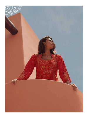 Varsha Fashion Lovenote Viscose Muslin Dress Material - Amrah Wholesale