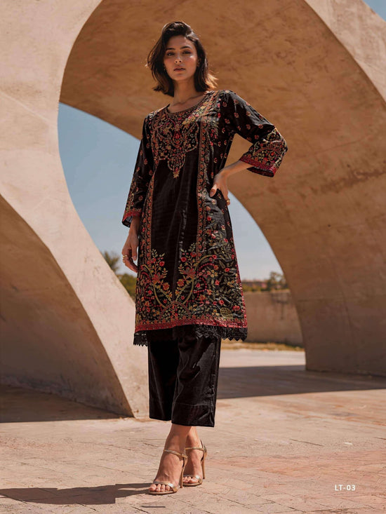 Varsha Fashion Lovenote Viscose Muslin Dress Material - Amrah Wholesale
