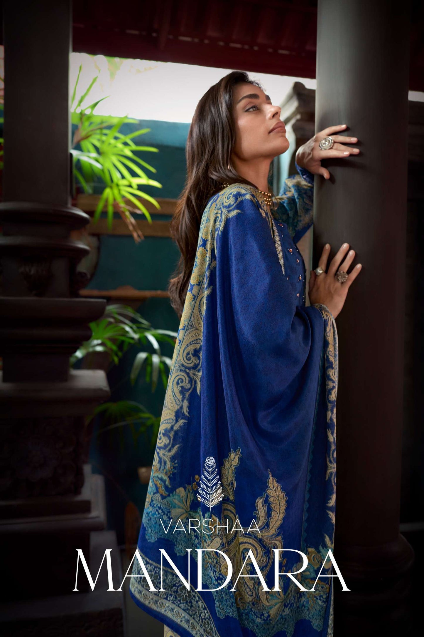 Varsha Fashion Mandara Premium Viscose Muslin Dress Material