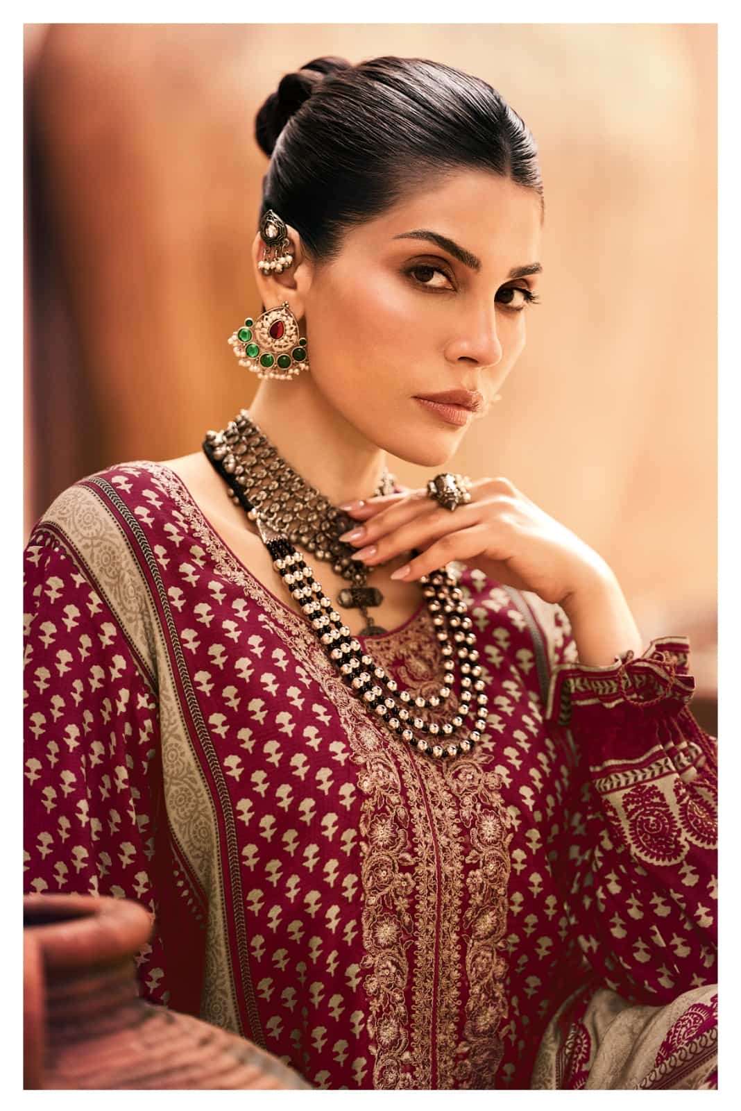 Varsha Fashion Meher Rang Digital Printed Cotton Dress Material - Amrah Wholesale