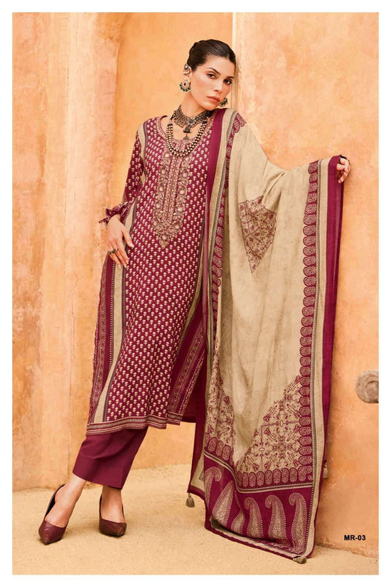 Varsha Fashion Meher Rang Digital Printed Cotton Dress Material - Amrah Wholesale