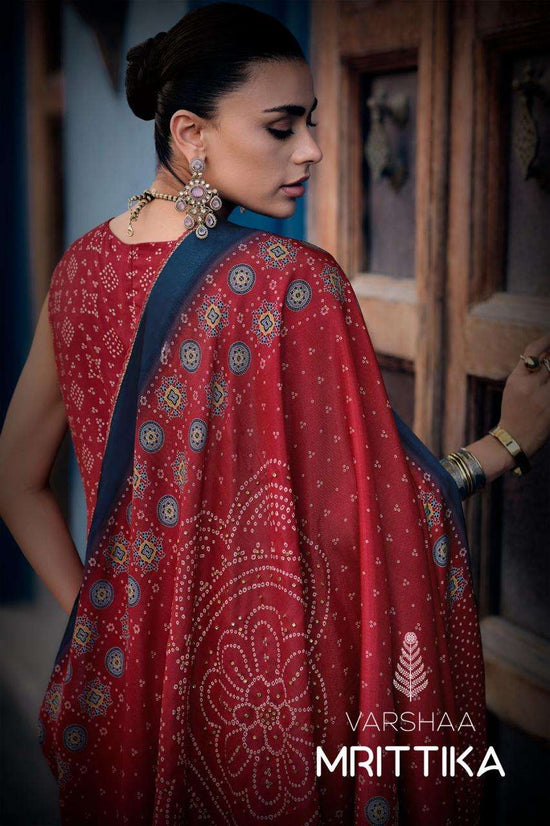 Varsha Fashion Mrittika Viscose Muslin Dress Material - Amrah Wholesale