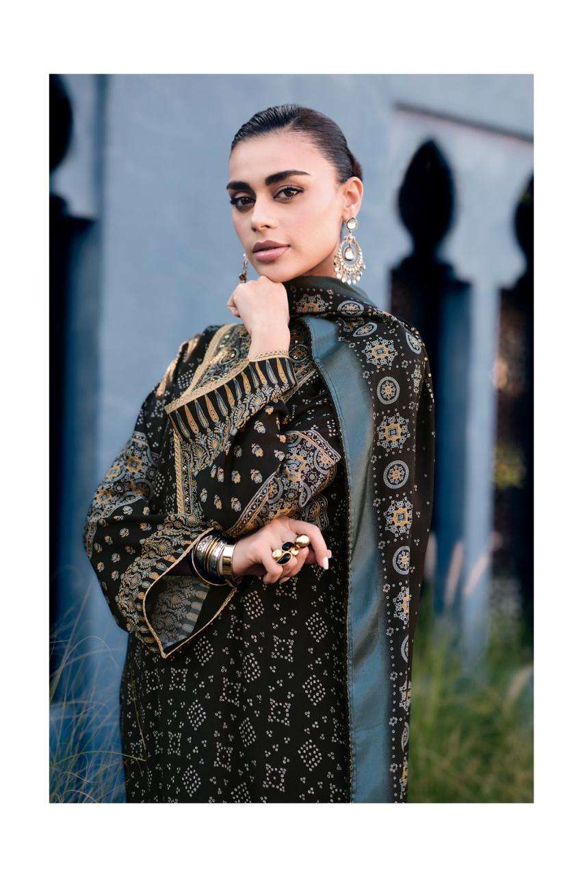 Varsha Fashion Mrittika Viscose Muslin Dress Material - Amrah Wholesale