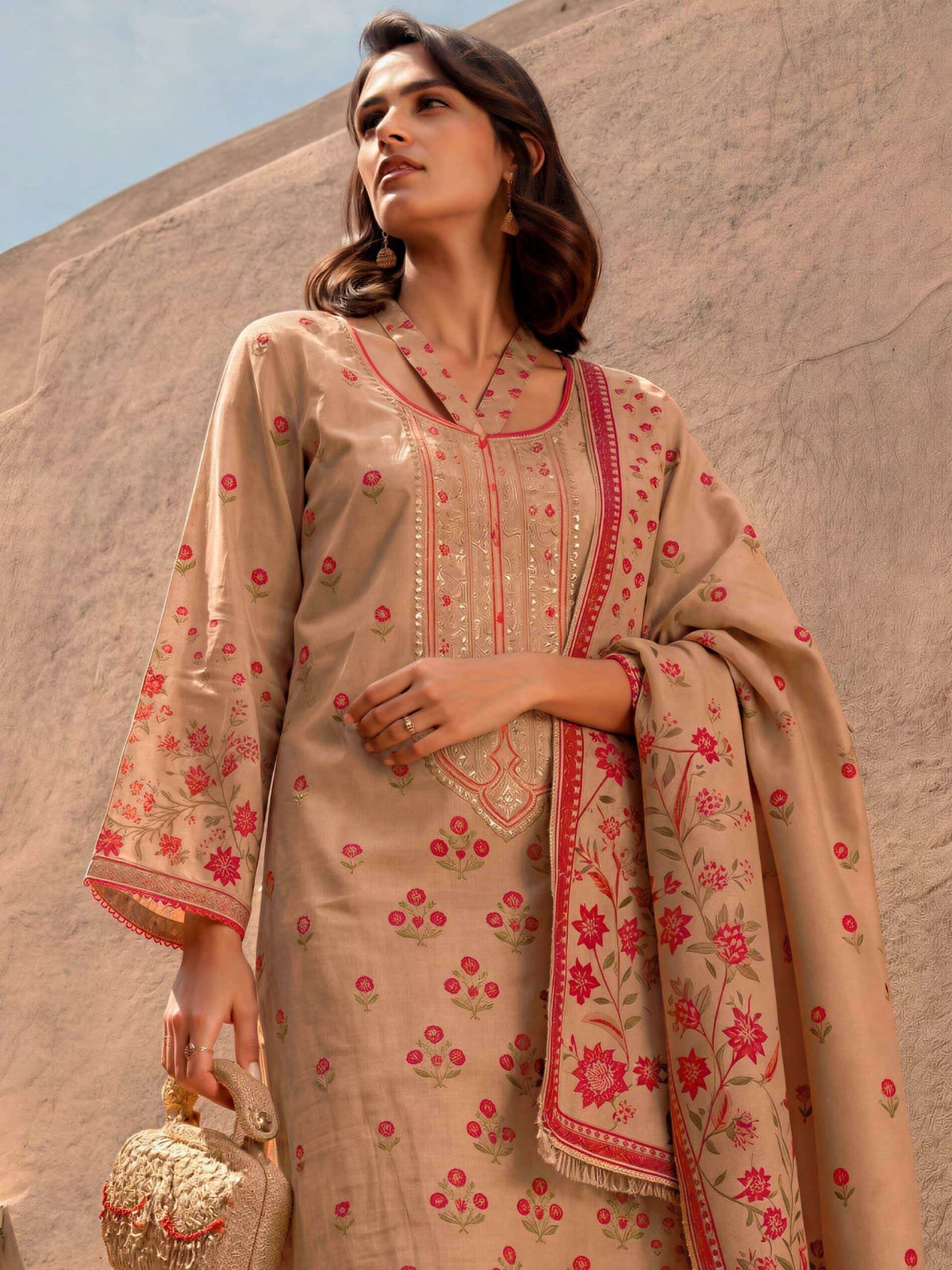 Varsha Fashion Nazaara Viscose Dress Material - Amrah Wholesale