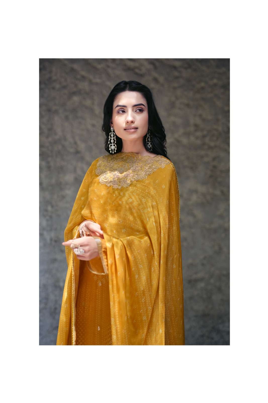 Varsha Fashion Neelaya Premium Organza Dress Material