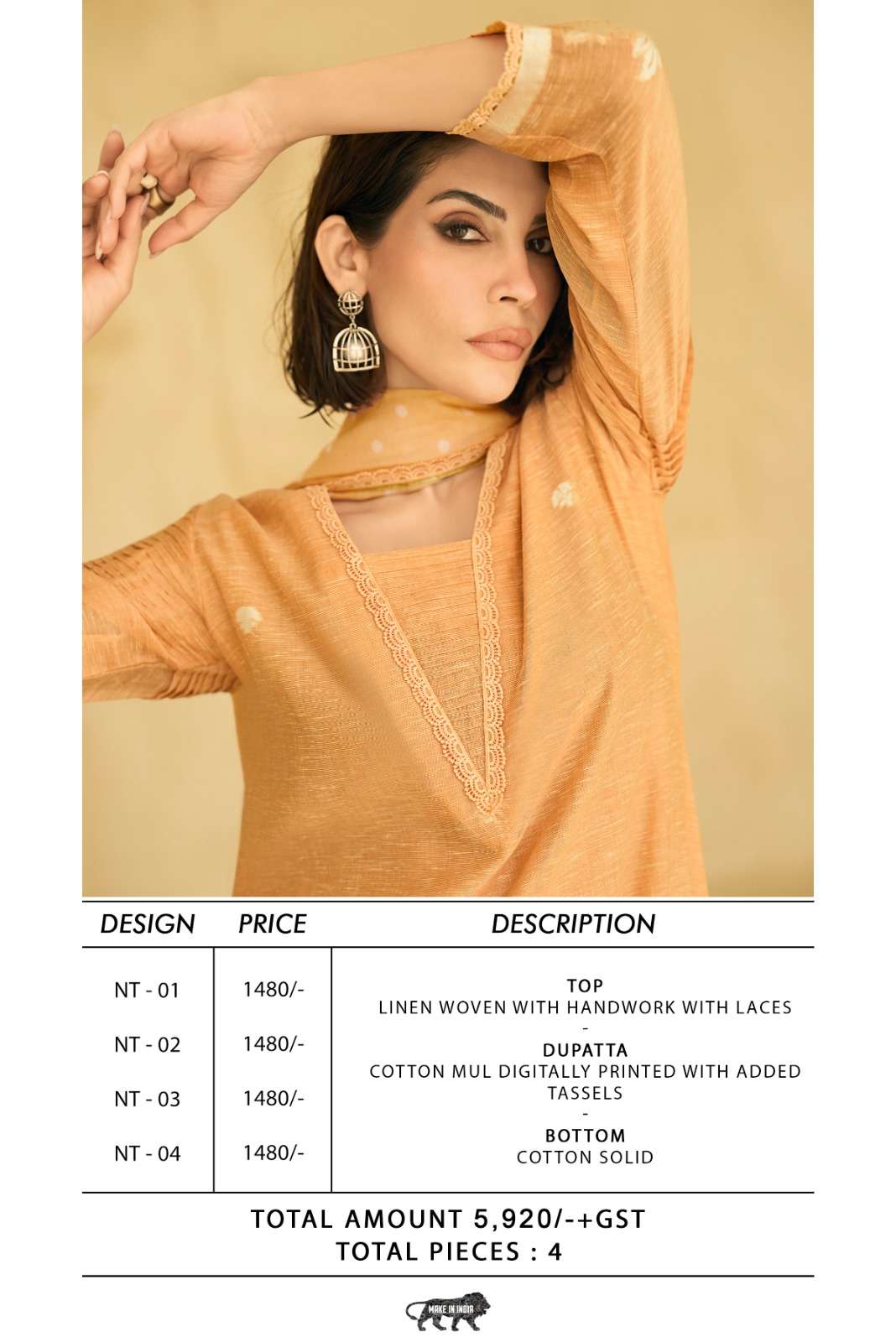 Varsha Fashion Nishat Linen Dress Material