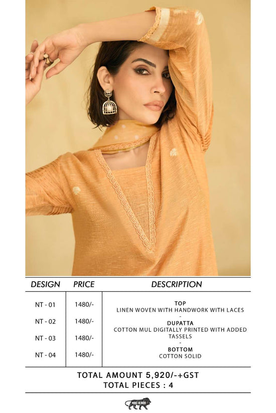 Varsha Fashion Nishat Linen Dress Material