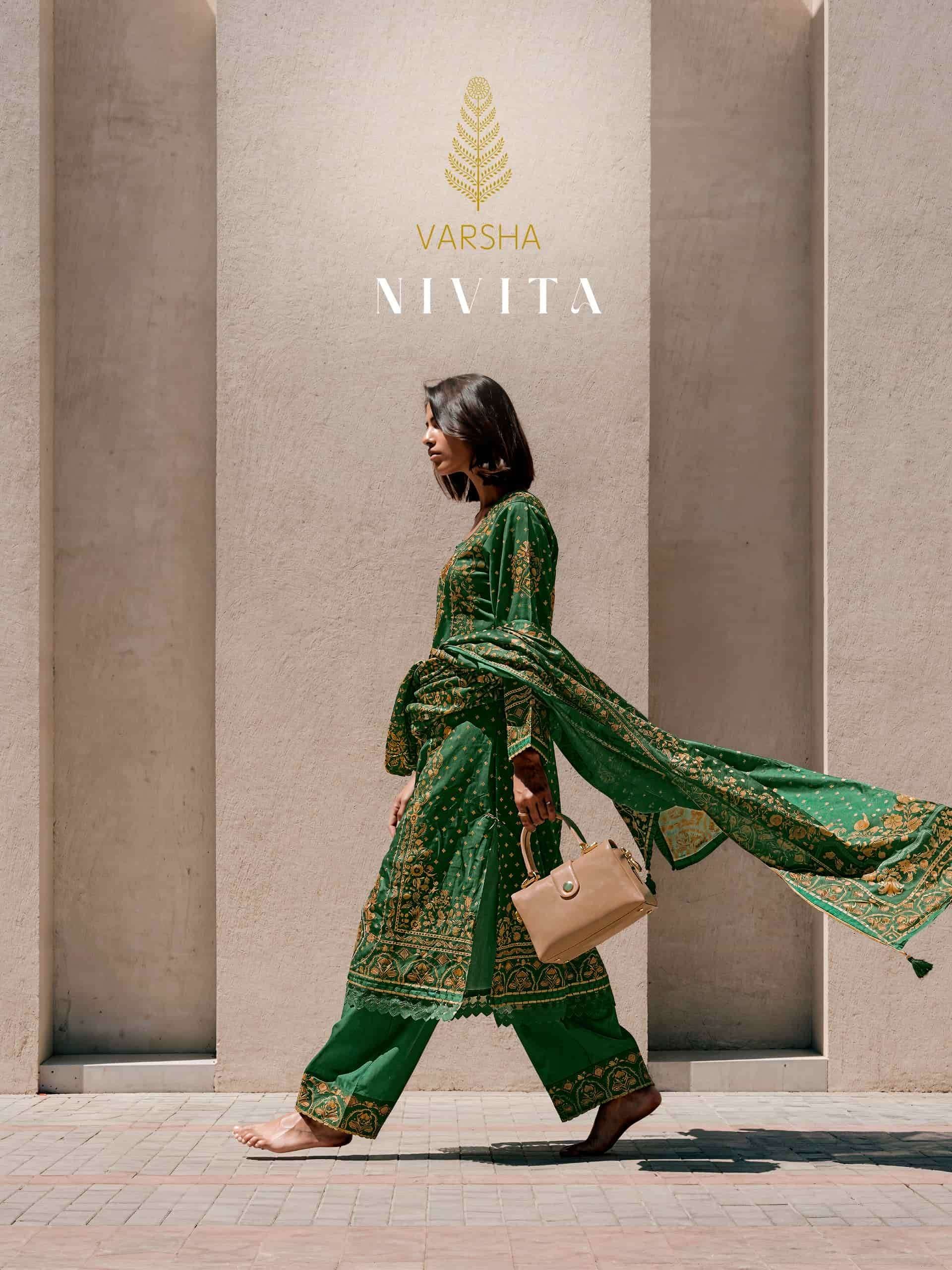 Varsha Fashion Nivita Viscose Muslin Dress Material