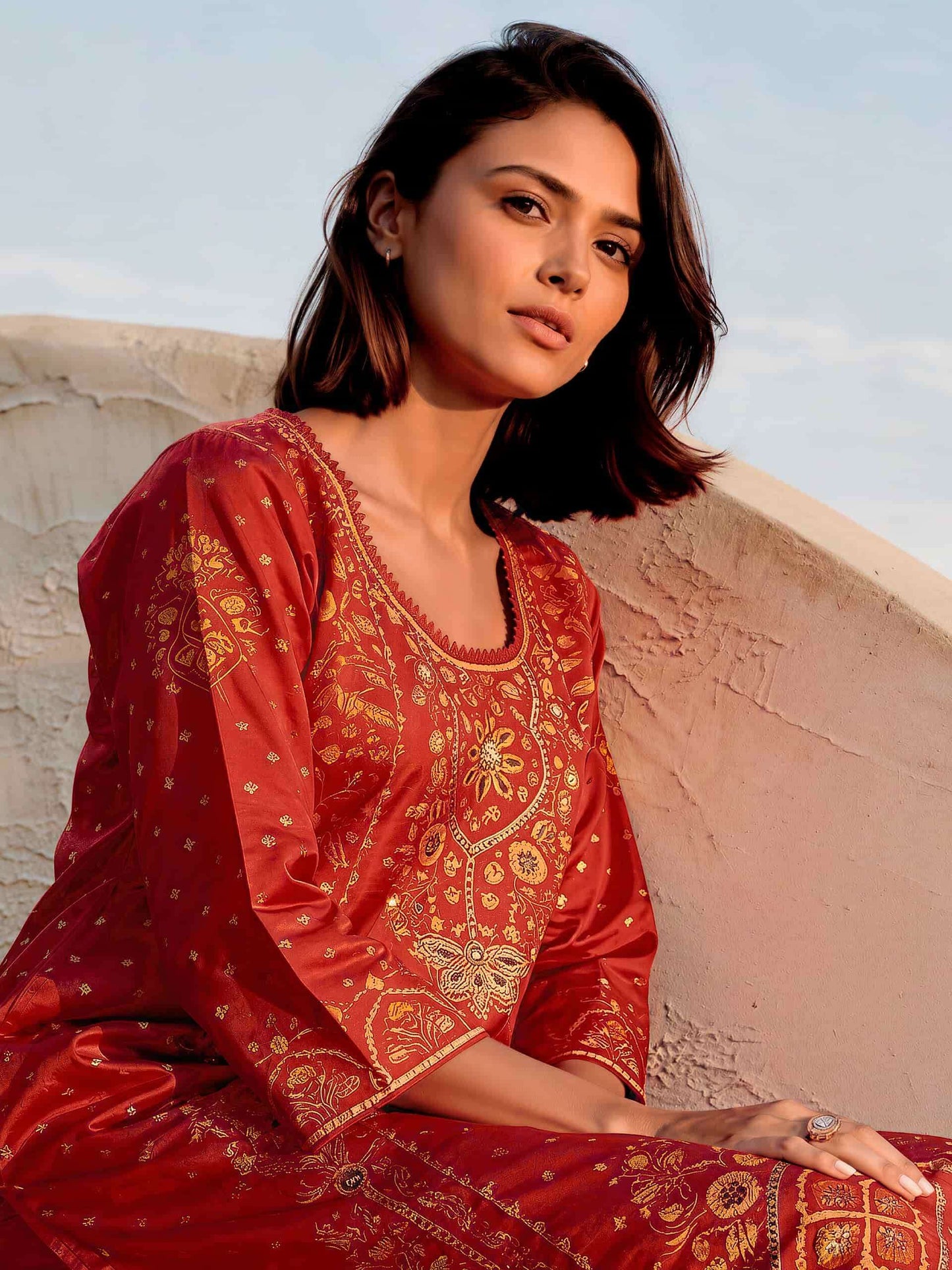 Varsha Fashion Nivita Viscose Muslin Dress Material