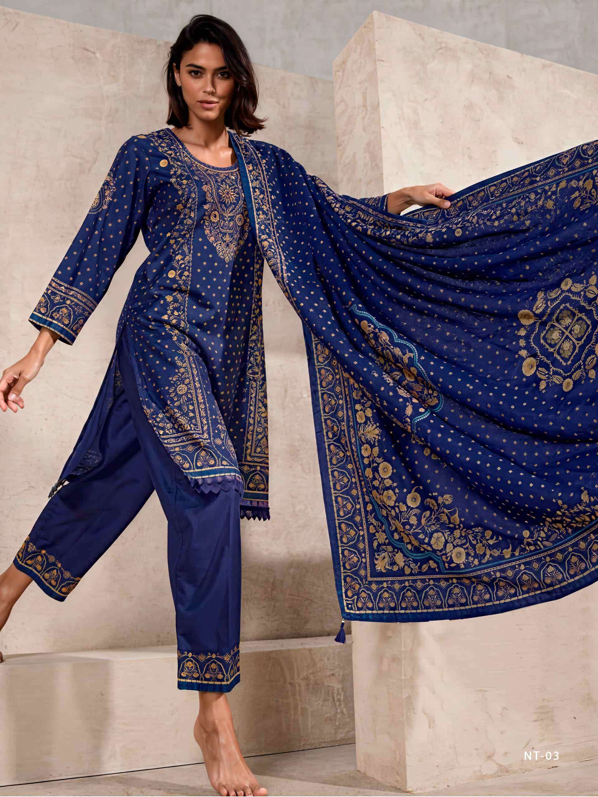 Varsha Fashion Nivita Viscose Muslin Dress Material