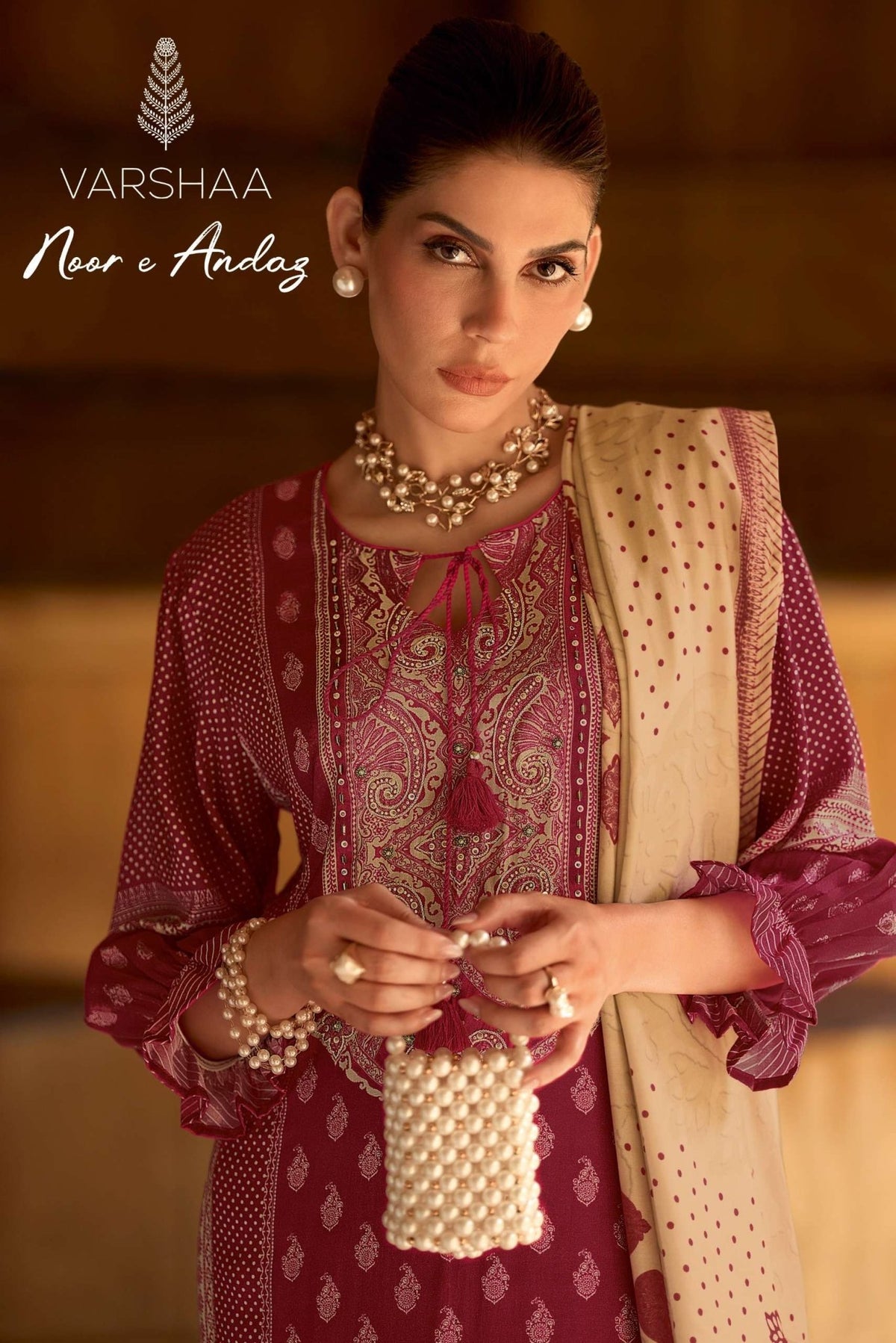 Varsha Fashion Noor E Andaz Muslin Dress Material - Amrah Wholesale