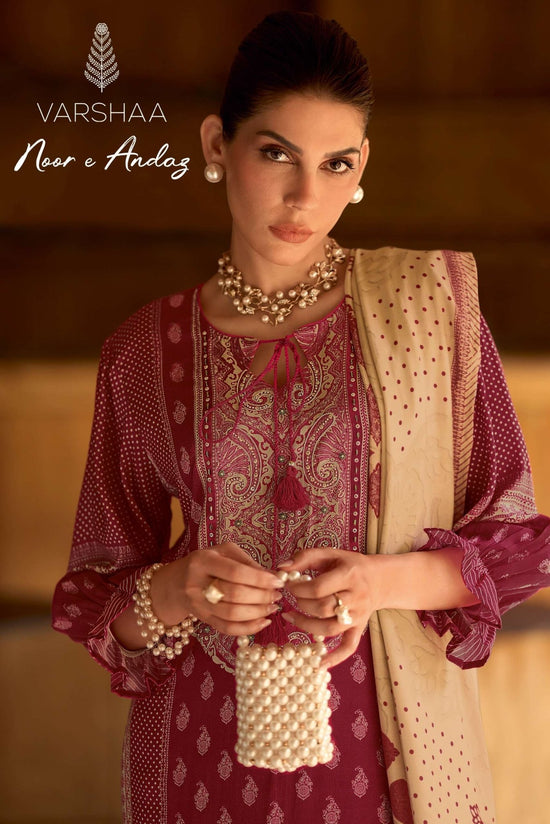 Varsha Fashion Noor E Andaz Muslin Dress Material - Amrah Wholesale