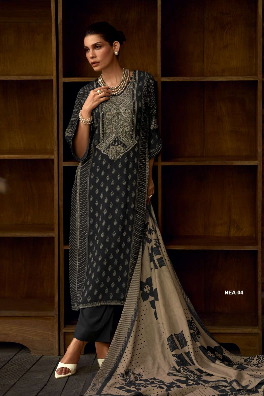 Varsha Fashion Noor E Andaz Muslin Dress Material - Amrah Wholesale