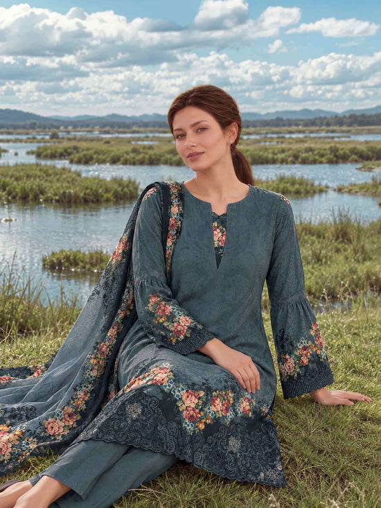 Varsha Fashion Pasha Viscose Pashmina Digital Printed Pakistani Suit