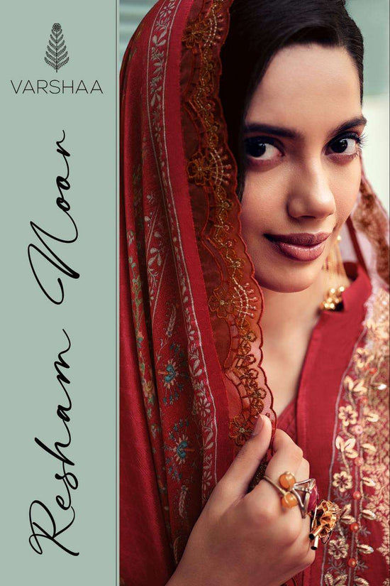 Varsha Fashion Resham Noor Viscose Handwork Dress Material