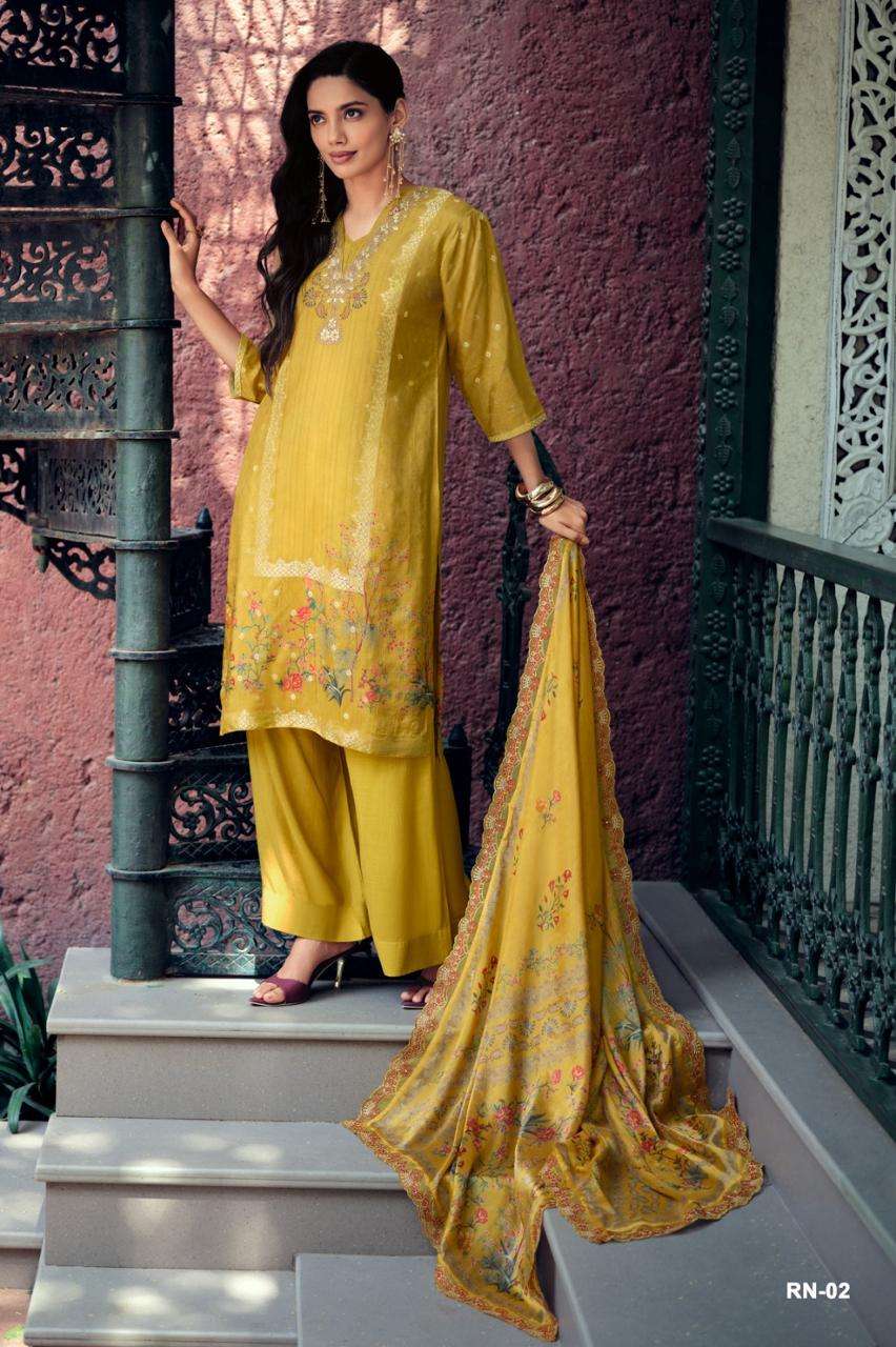 Varsha Fashion Resham Noor Viscose Handwork Dress Material