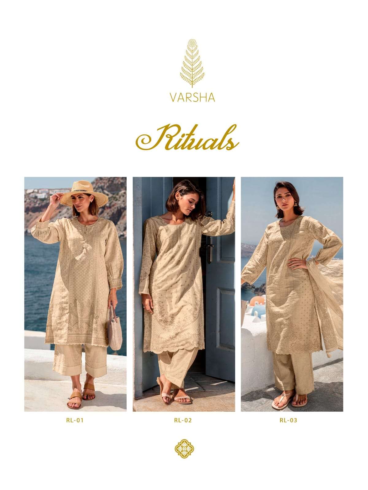 Varsha Fashion Rituals Viscose Shimmer Digital Print Dress Material