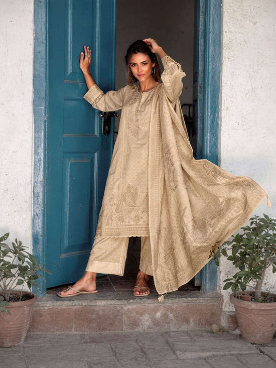 Varsha Fashion Rituals Viscose Shimmer Digital Print Dress Material