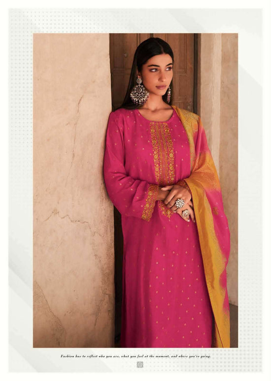 Varsha Fashion Rozana Meena Butti Designer Dress Material - Amrah Wholesale