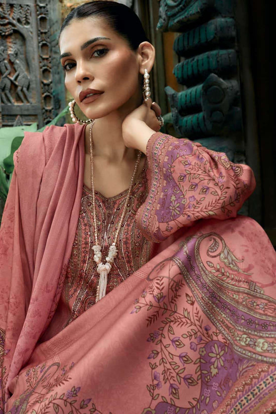 Varsha Fashion Shazneen Viscose Muslin Dress Material - Amrah Wholesale