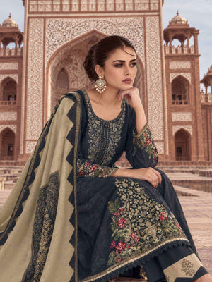 Varsha Fashion Siddaqi Viscose Pashmina Digital Printed Dress Material