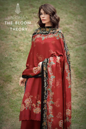 Varsha Fashion The Bloom Theory Premium Muslin Dress Material - Amrah Wholesale