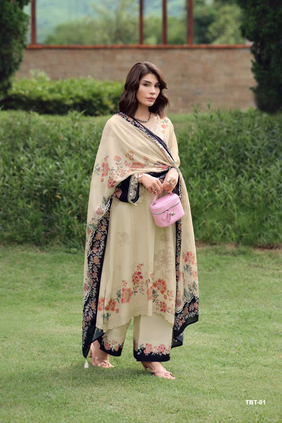 Varsha Fashion The Bloom Theory Premium Muslin Dress Material - Amrah Wholesale