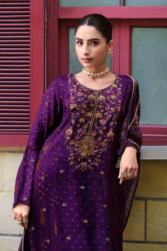 Varsha Fashion Tishya Viscose Handwork Dress Material