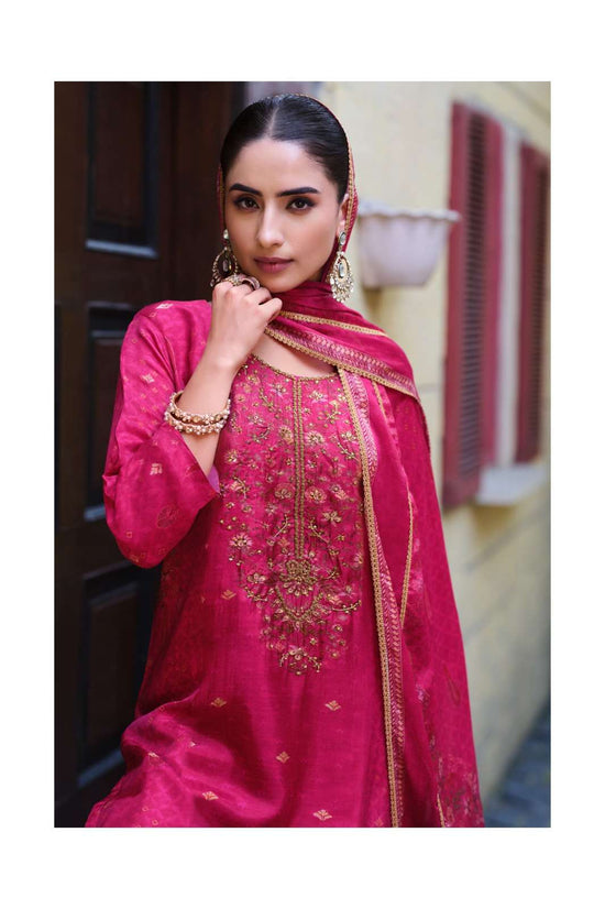 Varsha Fashion Tishya Viscose Handwork Dress Material