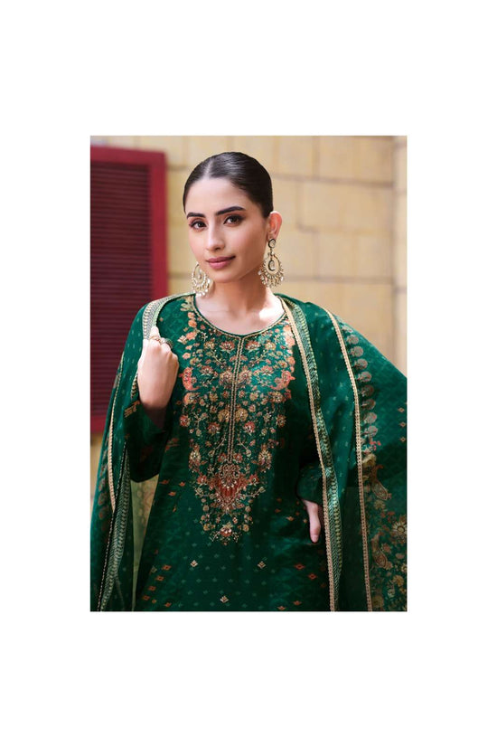 Varsha Fashion Tishya Viscose Handwork Dress Material