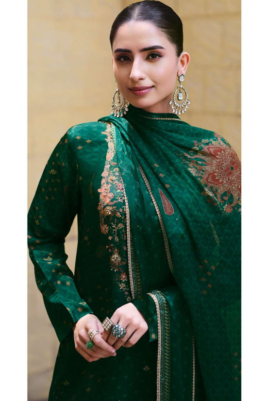 Varsha Fashion Tishya Viscose Handwork Dress Material