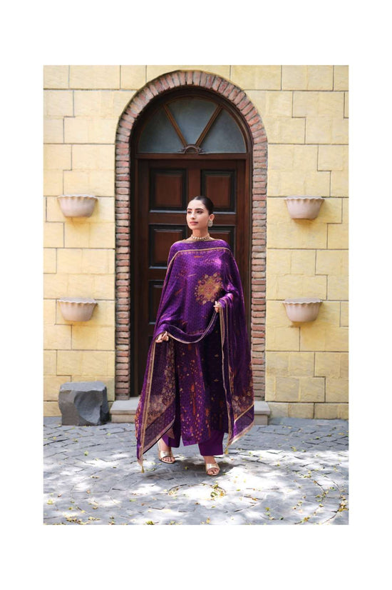 Varsha Fashion Tishya Viscose Handwork Dress Material