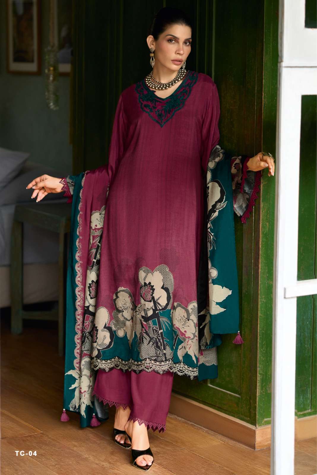 Varsha Fashion Tuscany Vol 2 Viscose Muslin Dress Material