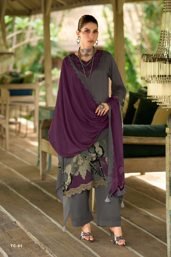 Varsha Fashion Tuscany Vol 2 Viscose Muslin Dress Material