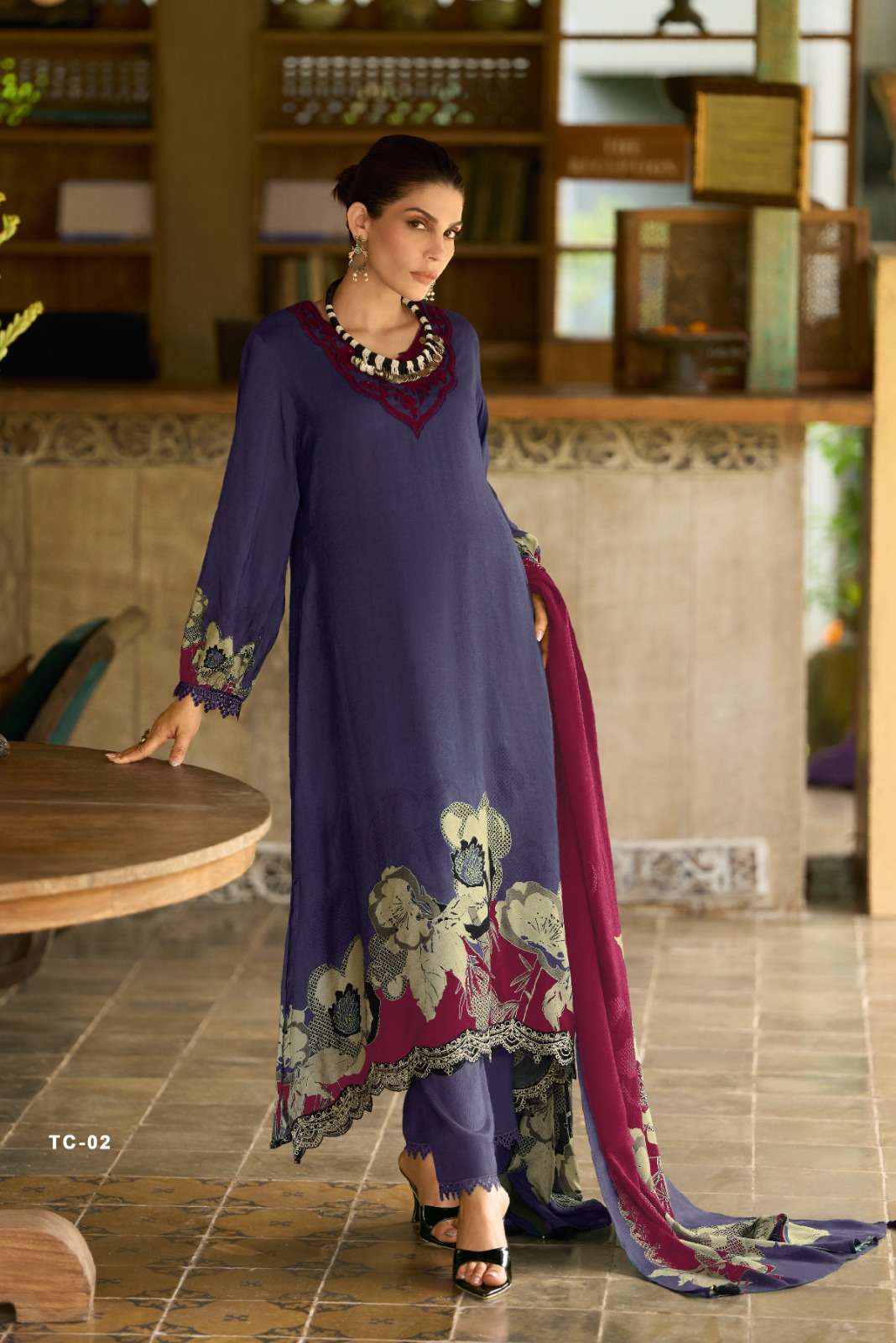 Varsha Fashion Tuscany Vol 2 Viscose Muslin Dress Material