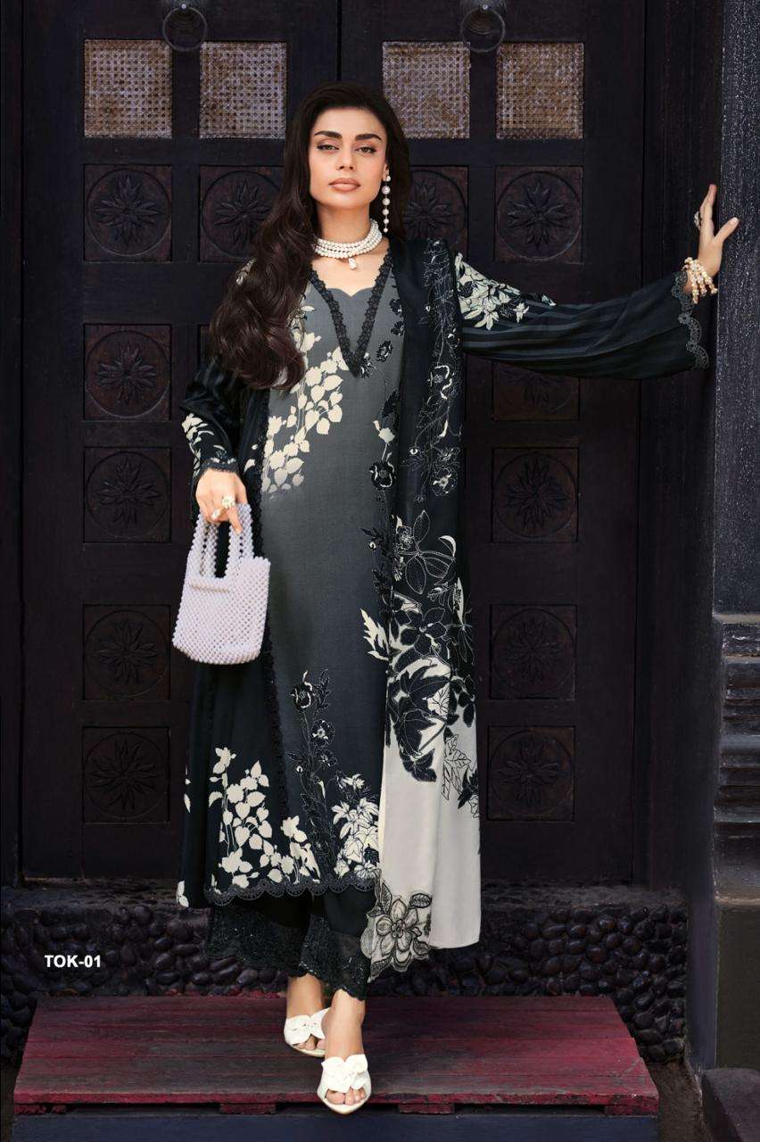 Varsha Fashion Two Of A Kind Vol 24 Viscose Muslin Dress Material