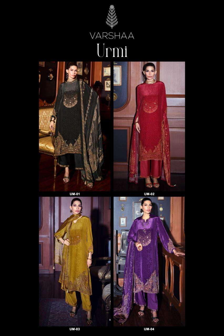 Varsha Fashion Urmi Viscose Crape Dress Material