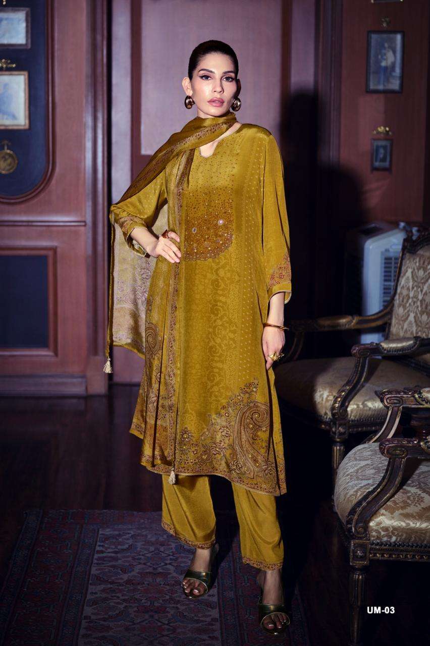 Varsha Fashion Urmi Viscose Crape Dress Material