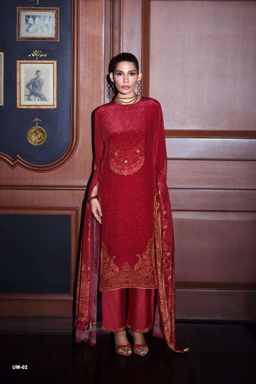 Varsha Fashion Urmi Viscose Crape Dress Material