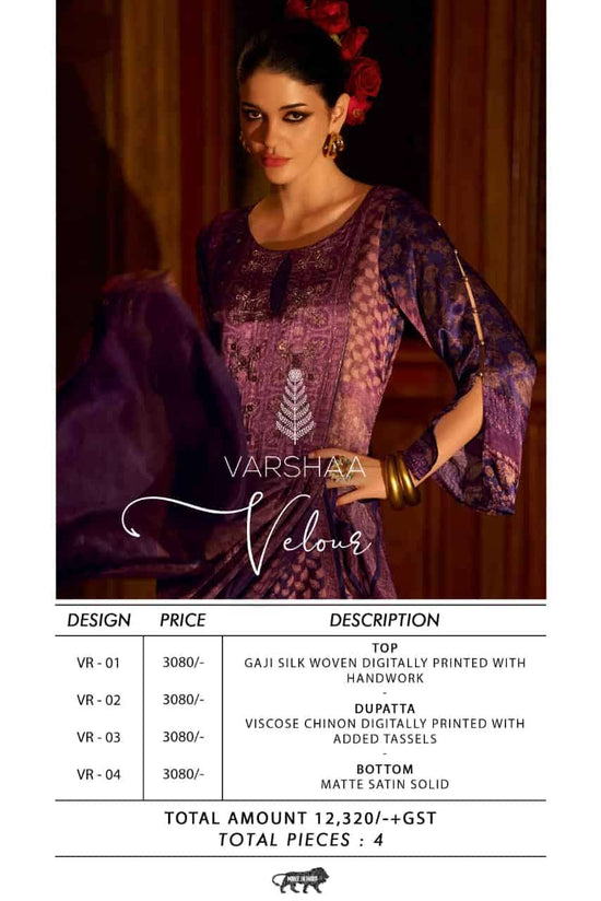 Varsha Fashion Velour