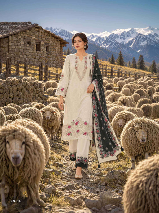 Varsha Fashion Zenya Cord Pashmina Winter Dress Material
