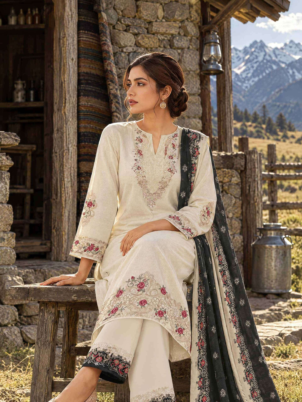 Varsha Fashion Zenya Cord Pashmina Winter Dress Material