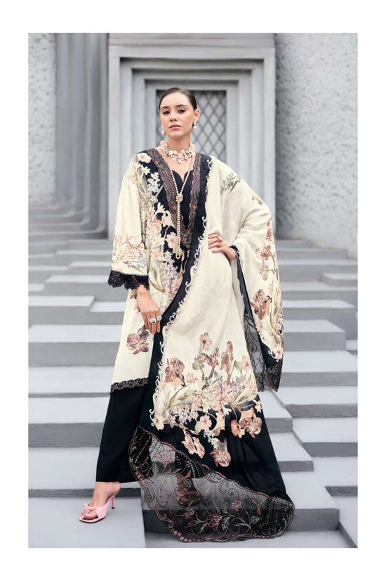 Varsha Florenza Viscose Muslin Dress Material - Amrah Wholesale