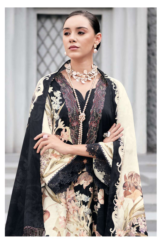 Varsha Florenza Viscose Muslin Dress Material - Amrah Wholesale