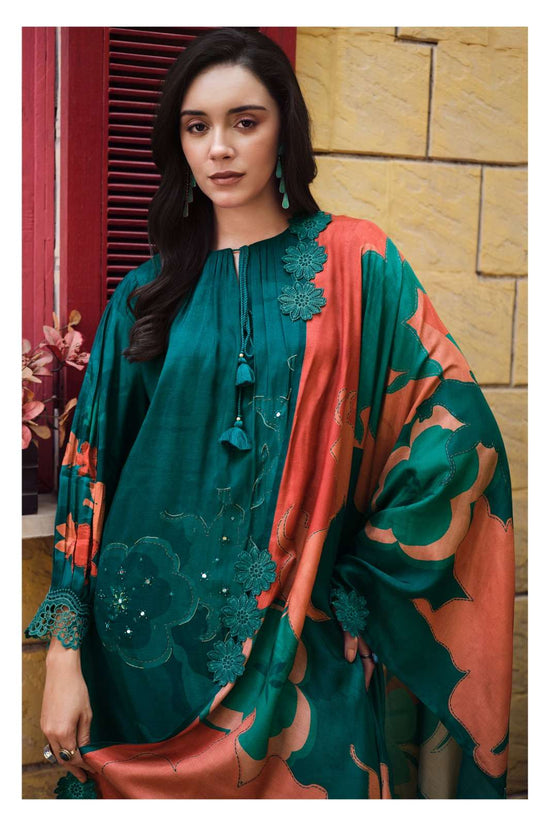 Varsha Fashion House Of Tulips Premium Muslin Dress Material