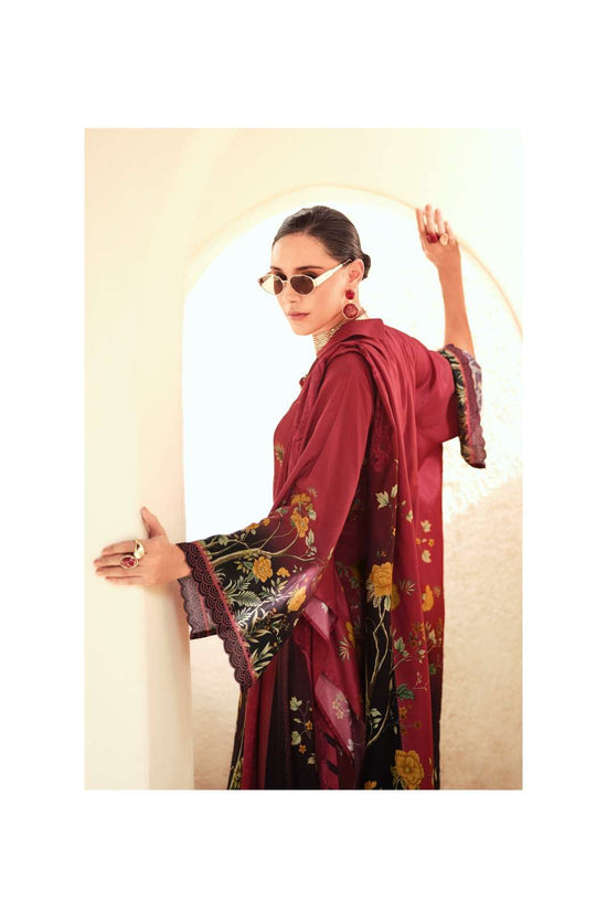 Varsha Fashion Jardin Dior Viscose Muslin Dress Material
