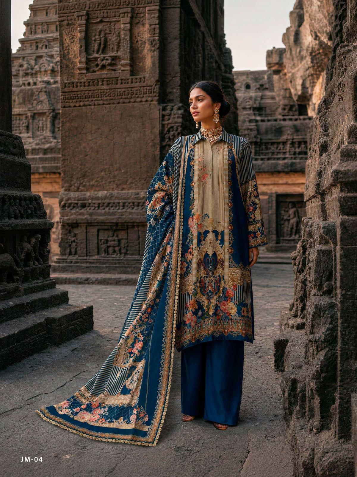 Varsha Fashion Jashn E Mohabbat Chapter 2 Digitally Printed Muslin Suit