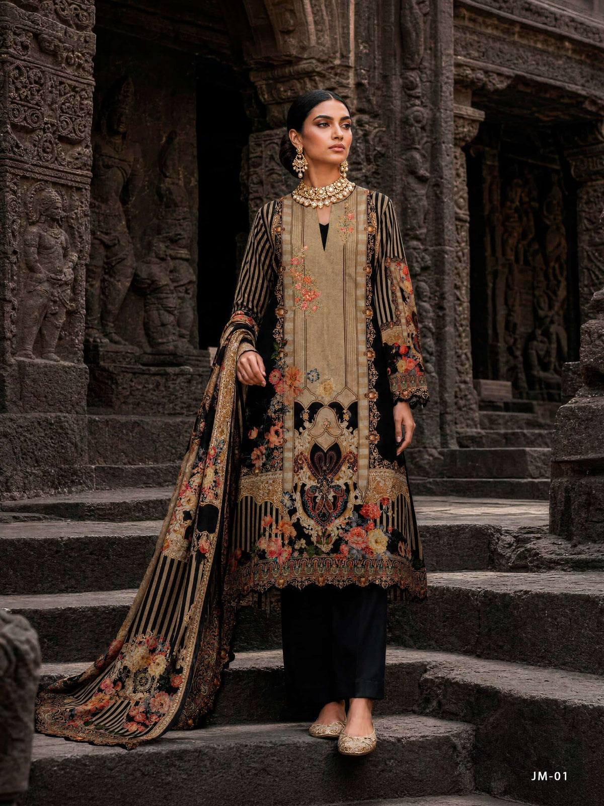 Varsha Fashion Jashn E Mohabbat Chapter 2 Digitally Printed Muslin Suit