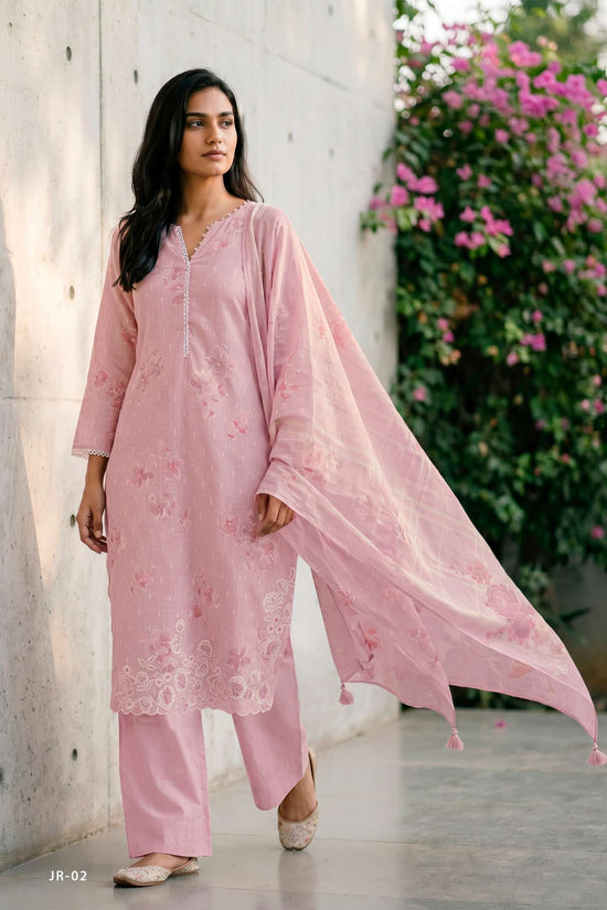 Varsha Fashion Jasper Cotton Linen Dress Material