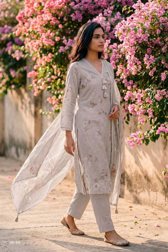Varsha Fashion Jasper Cotton Linen Dress Material